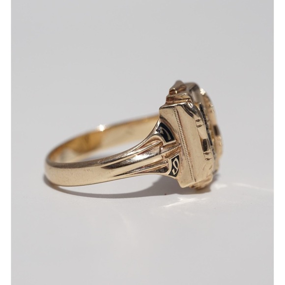 Vintage 10k Solid Yellow Gold Women's 1955 Class Ring Josten St Joseph's Academy - Picture 6 of 9